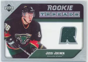 2005-06 UPPER DECK - JUSSI JOKINEN #RT-JJ ROOKIE THREADS