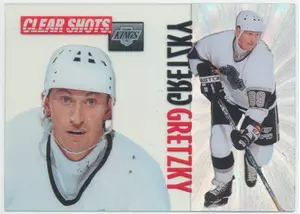 1995-96 PINNACLE - WAYNE GRETZKY #9 CLEAR SHOTS