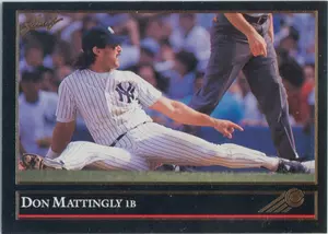 1992 Leaf - Don Mattingly #57 Gold Parallel