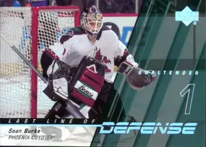 2002-03 UPPER DECK - SEAN BURKE #LL10 LAST LINE OF DEFENSE