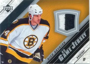 2005-06 UPPER DECK - NICK BOYNTON #J2-NB GAME JERSEY