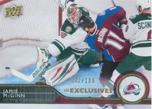 2014-15 UPPER DECK - JAMIE McGINN #48 EXCLUSIVES 41/100