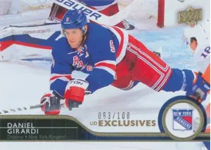 2014-15 UPPER DECK - DANIEL GIRARDI #377 EXCLUSIVES 63/100