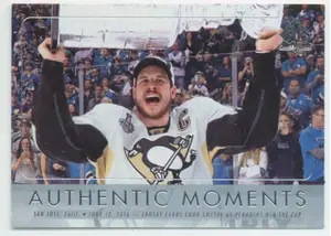 2016-17 SP AUTHENTIC - SIDNEY CROSBY #108 AUTHENTIC MOMENTS