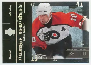 2000-01 UPPER DECK - JOHN LeCLAIR #NC3 NUMBER CRUNCHERS