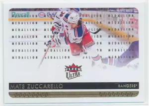 2014-15 FLEER ULTRA - MATS ZUCCARELLO #121 GOLD MEDALLION