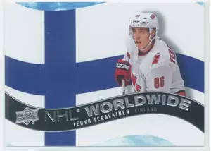 2020-21 UPPER DECK - TEUVO TERAVAINEN #WW-9 NHL WORLDWIDE