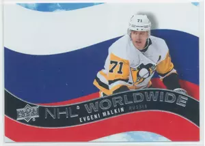 2020-21 UPPER DECK - EVGENI MALKIN #WW-11 NHL WORLDWIDE