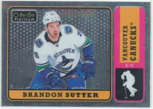 2018-19 O-PEE-CHEE PLATINUM - BRANDON SUTTER #R-34 RETRO
