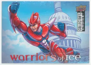 2009-10 COLLECTOR'S CHOICE - ALEX OVECHKIN #W1 WARRIORS OF ICE