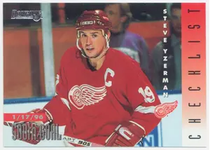 1996-97 DONRUSS - STEVE YZERMAN #240 CHECKLIST