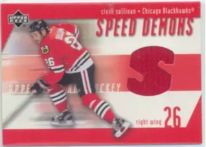 2002-03 UPPER DECK - STEVE SULLIVAN #SD-SS SPEED DEMONS