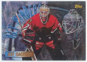 1998-99 TOPPS - JEFF HACKETT #SB5 SEASON'S BEST NET MINDERS