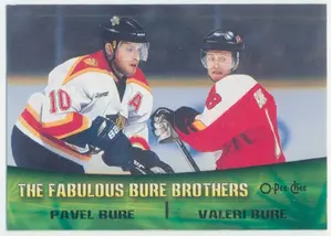 2000-01 O-PEE-CHEE - PAVEL BURE/VALERI BURE #TC1 COMBOS