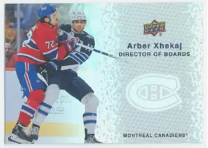 2023-24 UPPER DECK - ARBER XHEKAJ #DB-10 DIRECTOR OF BOARDS
