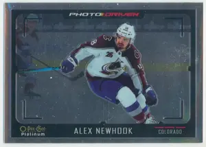 2021-22 O-PEE-CHEE PLATINUM - ALEX NEWHOOK #PD-14 PHOTO DRIVEN