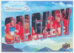 2022-23 UPPER DECK - WELCOME TO CALGARY #WT-5 (FLAMES)