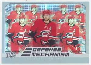 2022-23 UPPER DECK - JACCOB SLAVIN #DM-18 DEFENSE MECHANISM