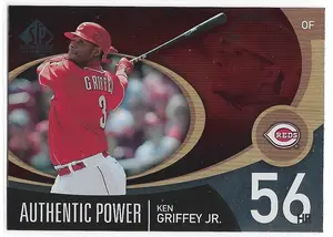 2007 SP Authentic Authentic Power #AP-29 Ken Griffey Jr.