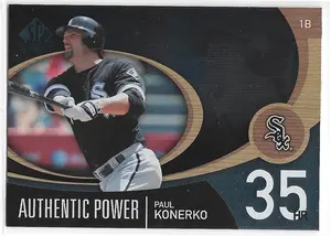 2007 SP Authentic Authentic Power #AP-40 Paul Konerko