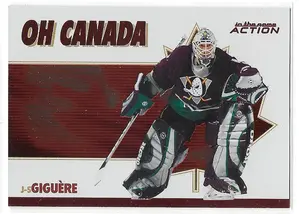 2003-04 ITG Action Oh Canada #OC-8 Jean-Sebastien Giguere