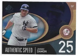 2007 SP Authentic Authentic Speed #AS-29 Johnny Damon