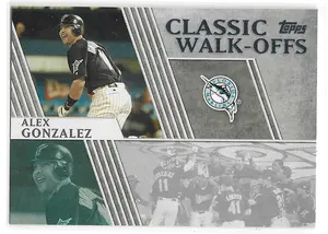 2012 Topps Classic Walk-Offs #CW-12 Alex Gonzalez
