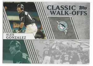2012 Topps Classic Walk-Offs #CW-12 Alex Gonzalez