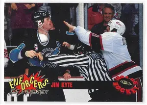 1994-95 Classic Enforcers of Hockey #E9 Jim Kyte