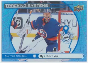 2025-26 UPPER DECK - ILYA SOROKIN #TS-16 TRACKING SYSTEMS