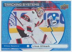 2025-26 UPPER DECK - LINUS ULLMARK #TS-24 TRACKING SYSTEMS