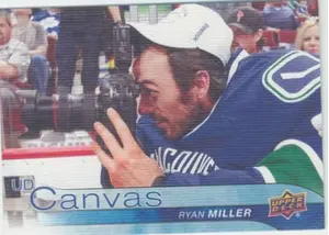 2016-17 UPPER DECK - RYAN MILLER #C81 UD CANVAS