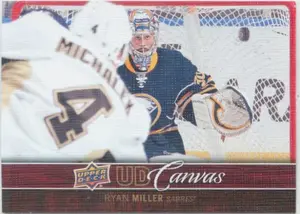 2012-13 UPPER DECK - RYAN MILLER #C12 UD CANVAS