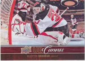 2012-13 UPPER DECK - MARTIN BRODEUR #C50 UD CANVAS