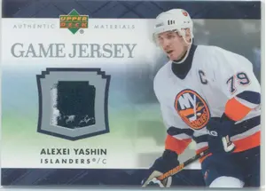 2007-08 UPPER DECK - ALEXEI YASHIN #J-AY GAME JERSEY