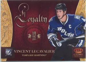 2010-11 CROWN ROYALE - VINCENT LECAVALIER #VL LOYALTY 226/250