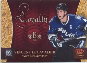 2010-11 CROWN ROYALE - VINCENT LECAVALIER #VL LOYALTY 226/250