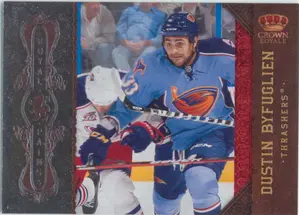 2010-11 CROWN ROYALE - DUSTIN BYFUGLIEN #2 ROYAL PAINS 30/499