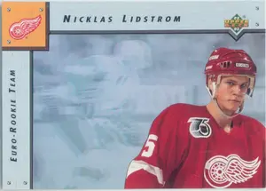 1992-93 UPPER DECK - NICKLAS LIDSTROM #ERT2 EURO-ROOKIE TEAM