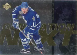 1996-97 UPPER DECK - WENDEL CLARK/KEITH TKACHUK #X15 GENERATION NEXT