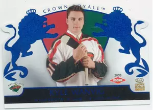 2002-03 CROWN ROYALE - KYLE WANVIG #121 ROOKIE BLUE 10/350