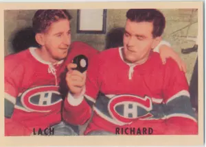 1993-94 PARKHURST - ELMER LACH/MAURICE RICHARD #PR-36 PARKIE REPRINTS
