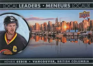 2016-17 TIM HORTONS - HENRIK SEDIN #LL-6 LOCAL LEADERS