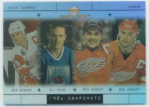 1999-00 MVP - STEVE YZERMAN #S7 90S SNAPSHOTS