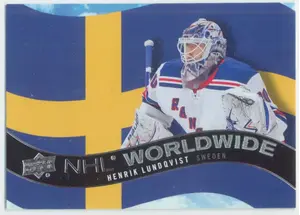 2020-21 UPPER DECK - HENRIK LUNDQVIST #WW-23 NHL WORLDWIDE