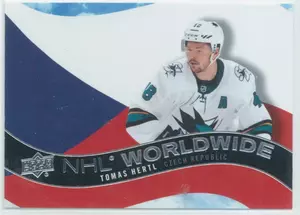 2020-21 UPPER DECK - TOMAS HERTL #WW-15 NHL WORLDWIDE