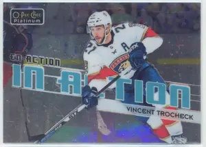 2018-19 O-PEE-CHEE PLATINUM - VINCENT TROCHEK #IA-14 IN ACTION