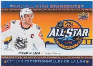 2018-19 TIM HORTONS - CONNOR McDAVID #AS-1 ALL-STAR STANDOUTS CL