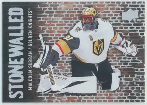 2018-19 UPPER DECK - MALCOLM SUBBAN #SW-25 STONEWALLED