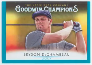 2021 Goodwin Champions - Bryson DeChambeau #73 Turquoise Parallel